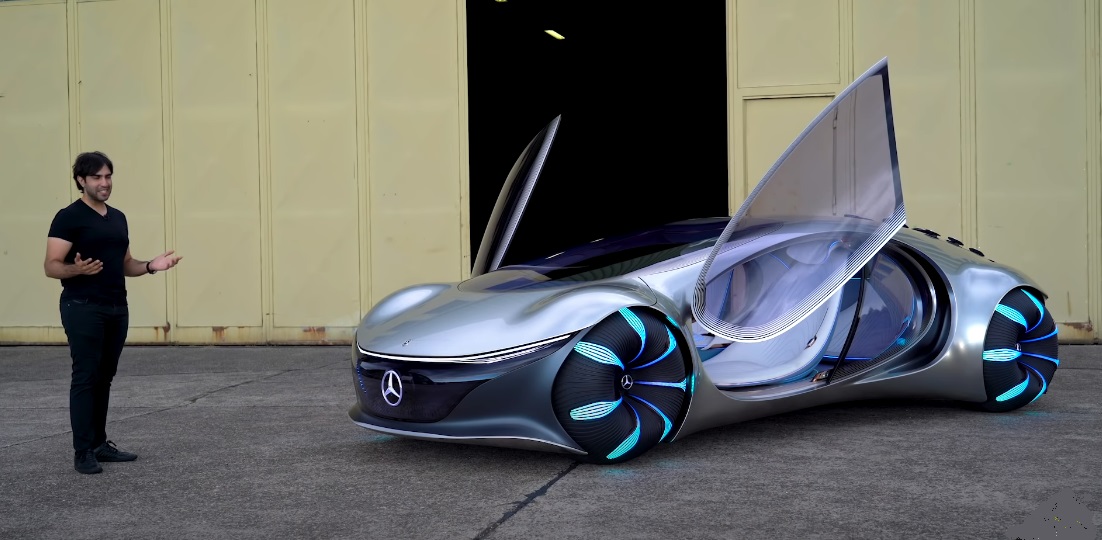 Driving The Mercedes Benz Vision Avtr Feels Like Playing A Video Game