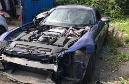 Driver returning from holiday found his Mercedes-AMG GT dismantled
