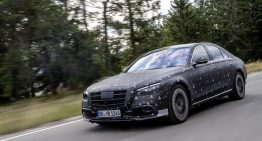 The Mercedes-AMG S 63 e will be the top model of the new S-Class W223 range