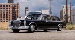 Mercedes-Benz 600 Pullman, that once belonged to the Chinese Foreign Minister, now for sale in the U.S.