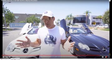 Real estate mogul Manny Khoshbin took all 5 Mercedes SLR McLaren for a ride