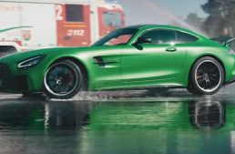 Tribute to firemen. Mercedes-AMG takes people who save lives to the racetrack