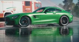 Tribute to firemen. Mercedes-AMG takes people who save lives to the racetrack