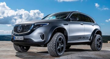 The Mercedes-Benz EQC 4×4² project – The extravagant electric off-roader