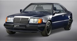 Mercedes 230 CE W124 Coupe with Porsche V8 engine