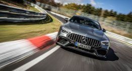 Mercedes-AMG GT 63 S 4MATIC+ 4-Door Coupe beats Porsche Panamera’s record at the Nurburgring