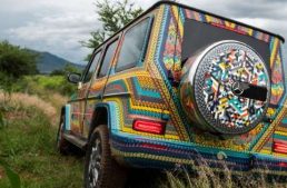 Colorful Mercedes-Benz G-Class “Alebrije”, painted by hand, tours Mexico to show off