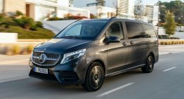 The Mercedes-Benz V-Class MPV gets the AIRMATIC suspension