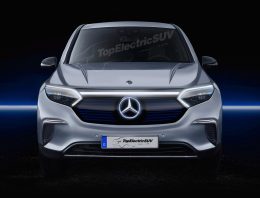 The Mercedes EQS SUV will debut in the mid 2022