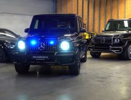 Armored Mercedes-AMG G63 is a glorious tank