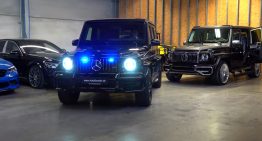 Armored Mercedes-AMG G63 is a glorious tank