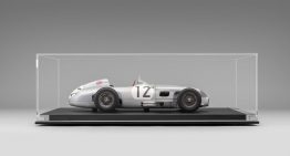 Stirling Moss’ racing Mercedes-Benz W196, incredibly detailed model