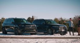 Mercedes-AMG GLS 63 meets rival Alpina BX7. Fast, powerful, luxurious