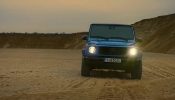 When ballerinas train with the Mercedes-Benz G-Class. Funny video ad