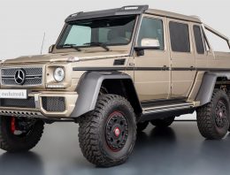 An extravagant Mercedes-Benz G63 AMG 6×6 is for sale