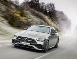 LIVE: New Mercedes C-Class W206: with the MBUX system and the integral steering from the S-Class