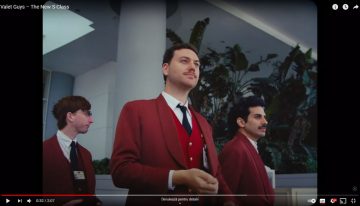 Mercedes S-Class promotes automatic parking with a fun movie with Valet Guys
