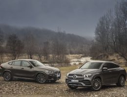 Comparative test Mercedes GLE 350 d 4Matic Coupe vs BMW X6 xDrive40d