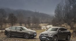 Comparative test Mercedes GLE 350 d 4Matic Coupe vs BMW X6 xDrive40d