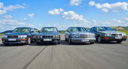 What did luxury look like 30 years ago? Classic comparison test Mercedes 420 SE, Lexus LS, Audi V8 and BMW 735i