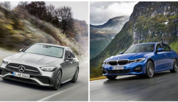 First price comparison Mercedes C 180 vs BMW 318i