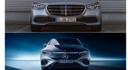 First comparison: Mercedes EQS 580 4Matic vs Mercedes S 500 4Matic long