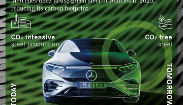 Mercedes-Benz will use green steel in vehicles in 2025