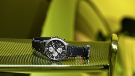 IWC Schaffhausen and Mercedes-AMG launch a performance engineering inspired chronograph