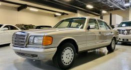 Impeccable 1985 Mercedes-Benz S-Class W126, for sale in the U.S.