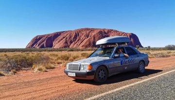 250,000 km and 100 countries in 5 years in a Mercedes 190 D