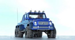 Arctic Trucks develops the Mercedes-Maybach G-Class 6×6 Hakkapeliitta polar explorer