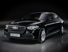 The Mercedes S 680 Guard is the official car of the new German Chancellor Olaf Scholz