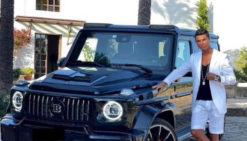 Cristiano Ronaldo posted his Mercedes-AMG G 63 Brabus on Instagram and received 15 million reactions