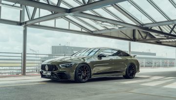 Brabus and Fostla partner up to turn the Mercedes-AMG GT 63 S into a machine gun