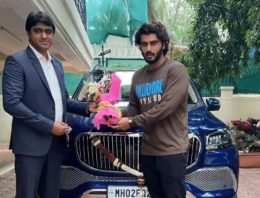 Bollywood actor Arjun Kapoor has his brand-new Mercedes-Maybach GLS 600 delivered