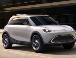 Smart electric SUV Concept #1 on Geely platform and Mercedes design