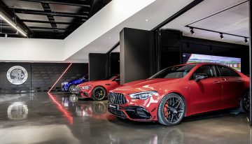 Mercedes-AMG has opened a new delivery hall in Afflaterbach