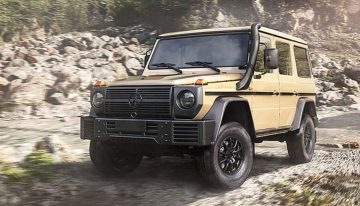 German Armed Forces (Bundeswehr) Test the Mercedes G-Class Wolf 2