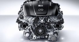 Mercedes V8 engine will still have a future using electrification