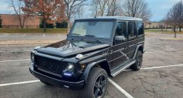 This is the Mercedes-Benz G500 with a Cadillac engine and transmission