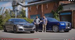 Rolls-Royce Phantom vs Mercedes-Maybach S-Class comparative test by Throttle Channel (video)