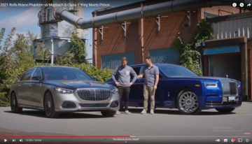 Rolls-Royce Phantom vs Mercedes-Maybach S-Class comparative test by Throttle Channel (video)