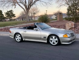 Mike Tyson’s Impounded Mercedes-Benz 500 SL AMG Sold Cheap
