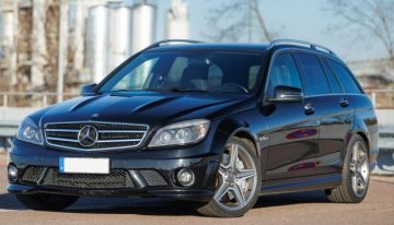 Michael Schumacher’s former Mercedes C 63 AMG T-Modell company car is for sale