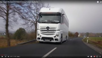Based on Mercedes Actros: The most amazing motorhome in the world (video)