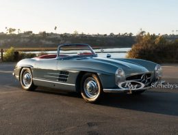 11 Mercedes models at Sotheby auction on January 27, at Phoenix, Arizona