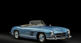 The Mercedes 300 SL Roadster that belonged to Juan Manuel Fangio is for sale