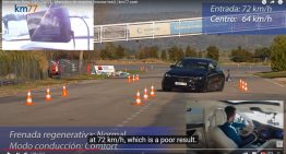 Relatively low speed in Elch test for the Mercedes EQS (video)