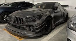 Mercedes-Benz CLA With Strange Body Kit – Out of a Video Game or Out of Hell?