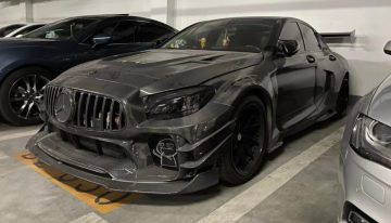 Mercedes-Benz CLA With Strange Body Kit – Out of a Video Game or Out of Hell?